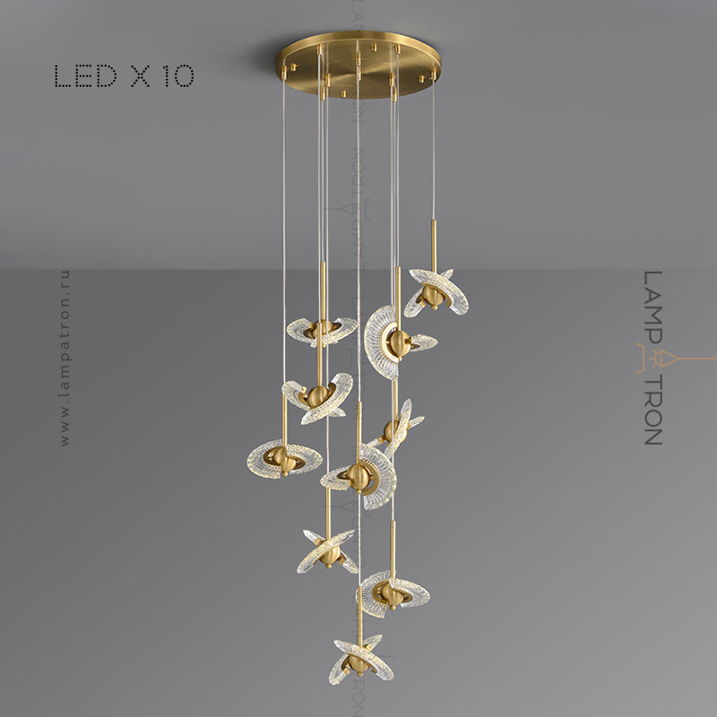 PHOENIX LUX COMBO Cascade lighting fixtures