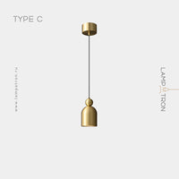 PIET BRASS Pendant light