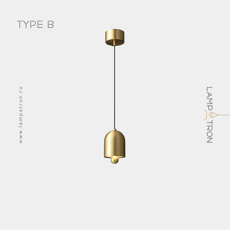 PIET BRASS Pendant light