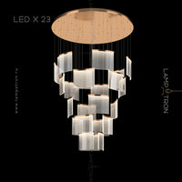 PORRIMA Cascade lighting fixtures