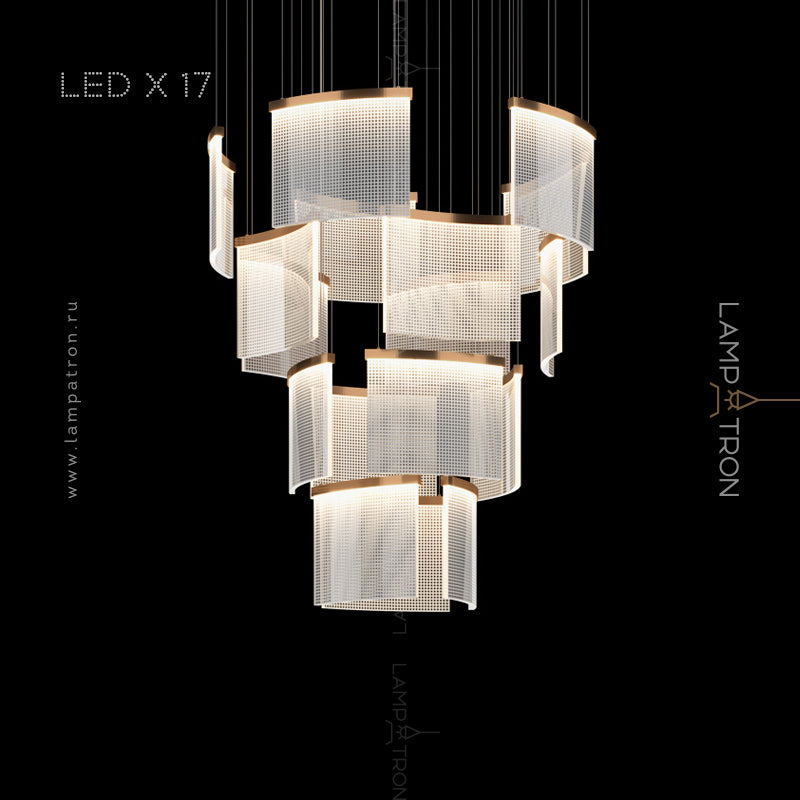 PORRIMA Cascade lighting fixtures