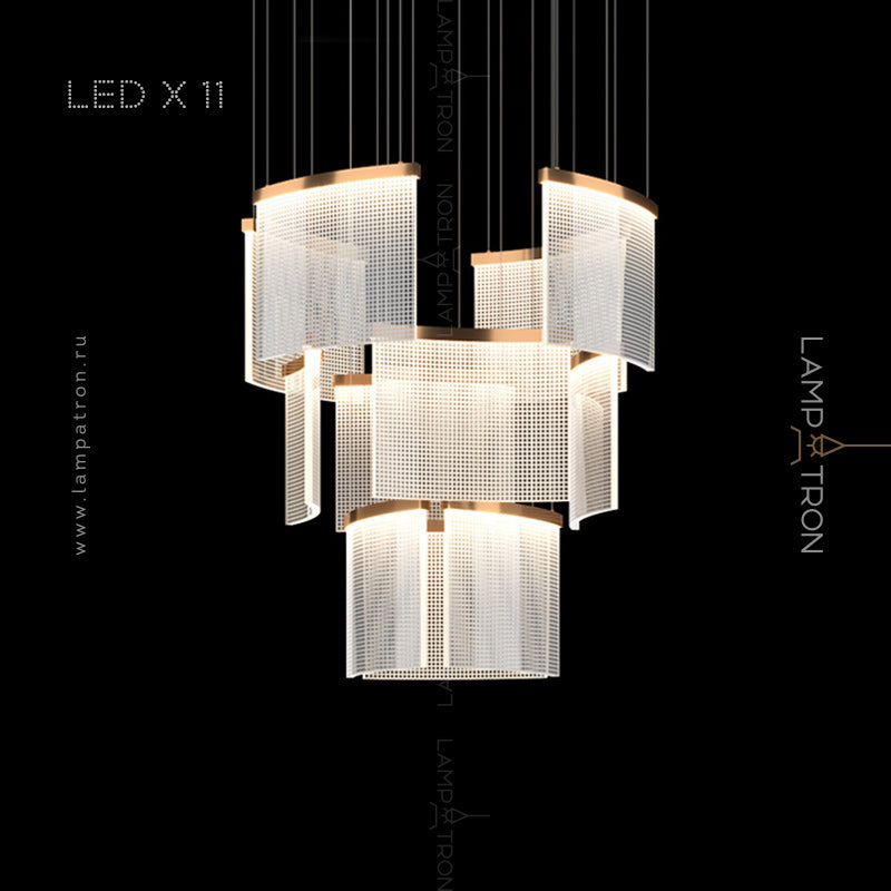 PORRIMA Cascade lighting fixtures