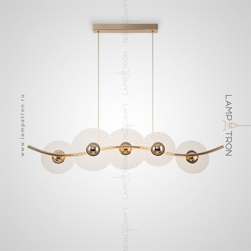 ROSLIN Long lighting fixture