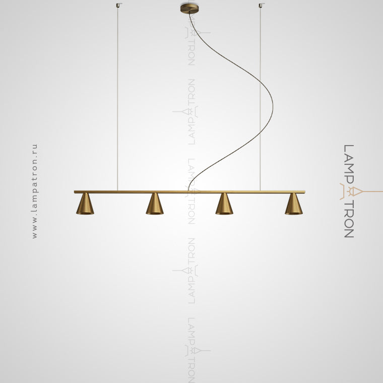 SEGRI Long lighting fixture