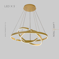 VEIKKO Ring lighting fixture