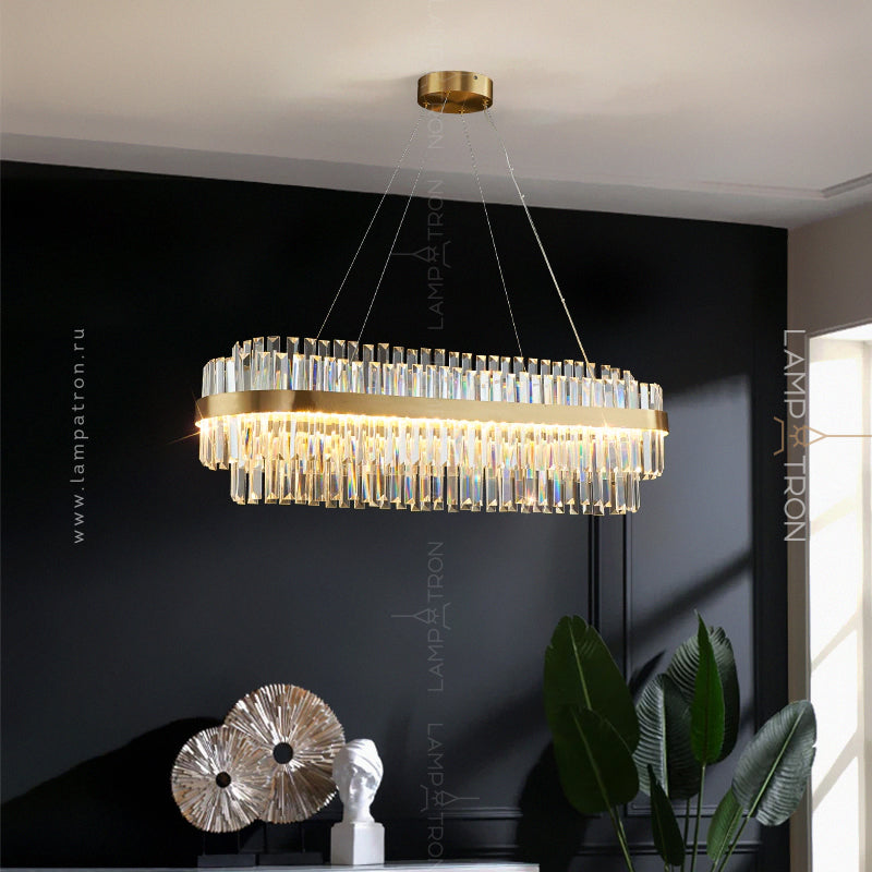 VOYAGE L Long lighting fixture